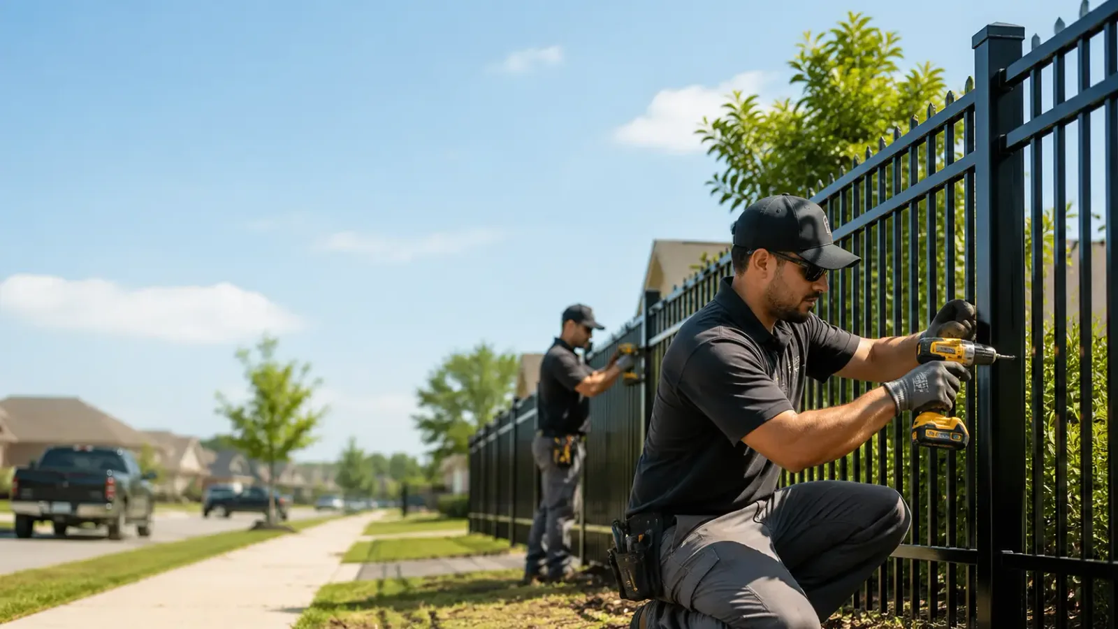 Metal Fence Installation in Bainbridge, IN